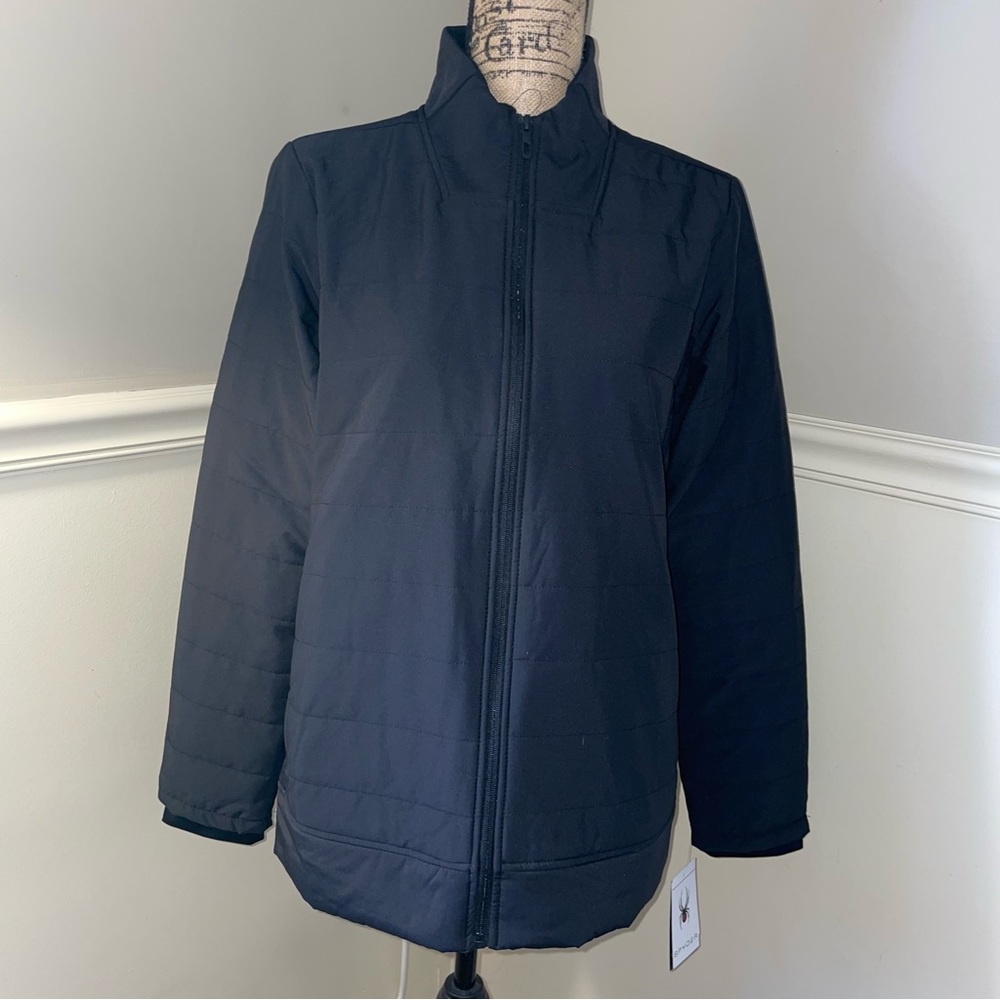 SPYDER black Transit Jacket Sz.L NWT